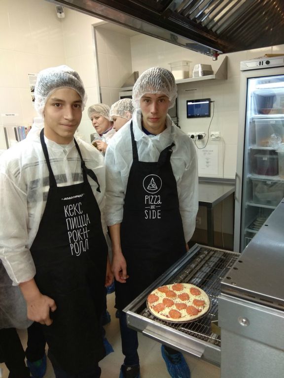 Мастер-класс по изготовлению пиццы