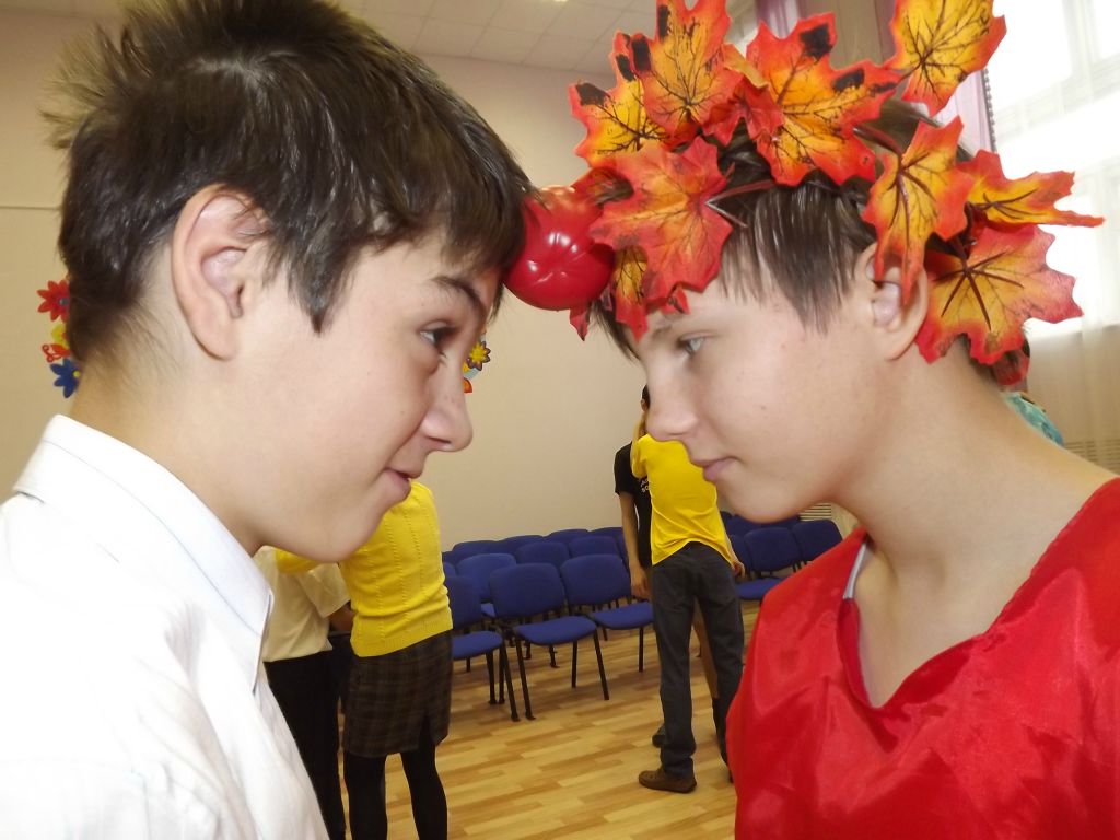 Праздник у школьников