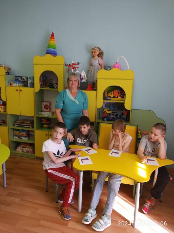 Занятие в группе дневного пребывания