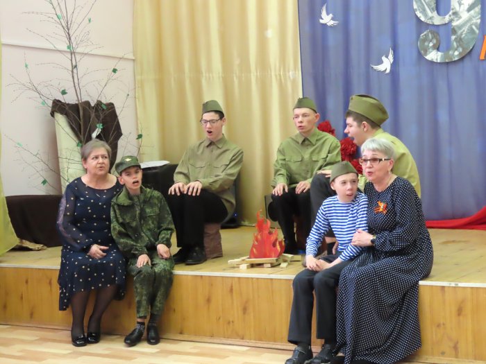 Концерт  к 9 мая