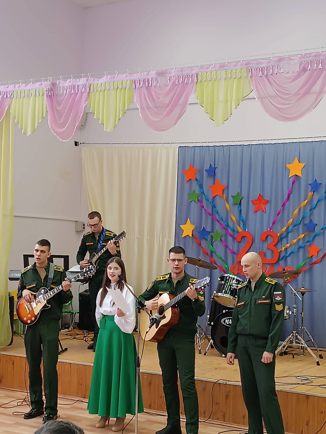 Курсанты в гостях у ребят