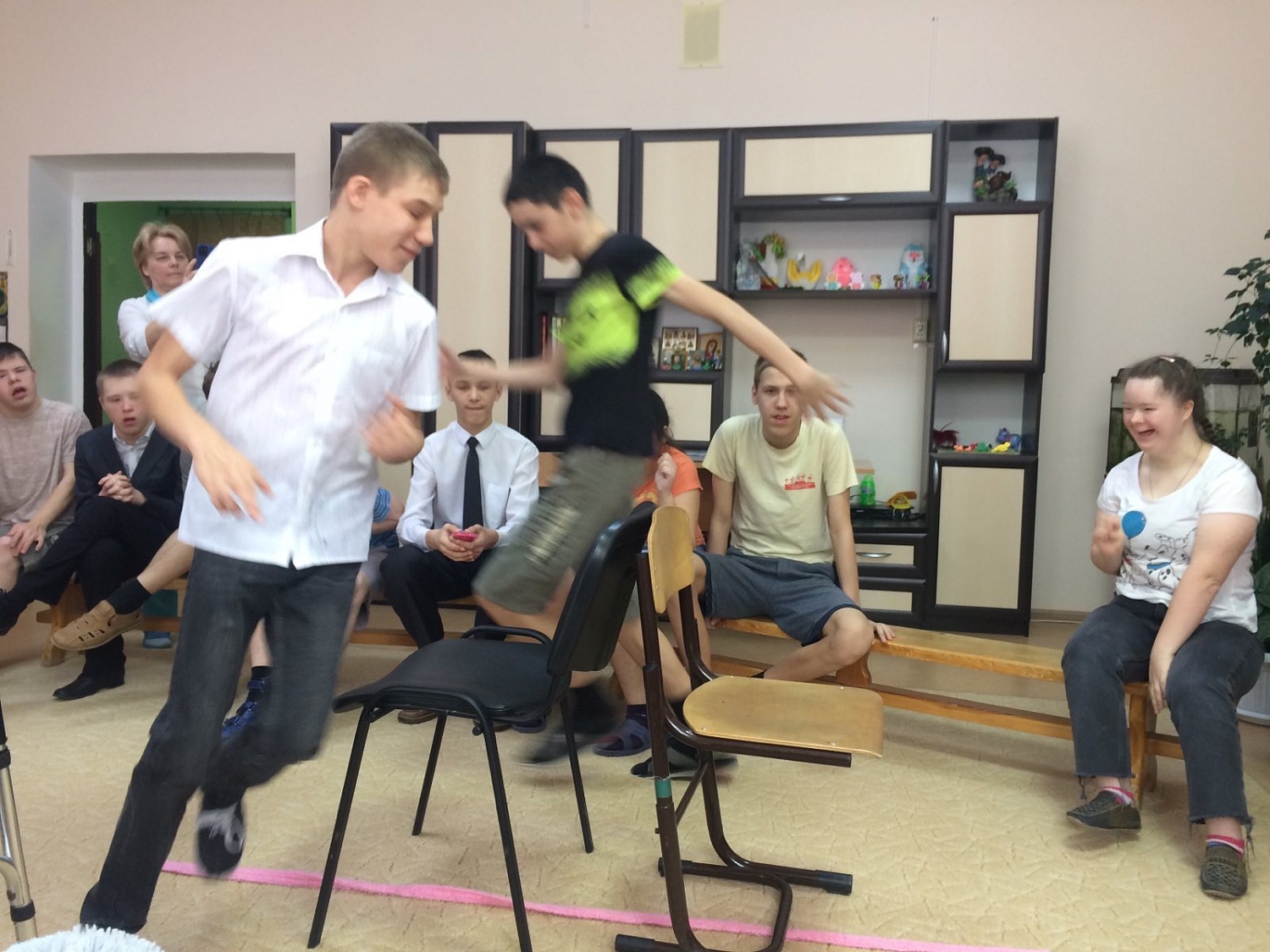 Поздравление от мальчиков