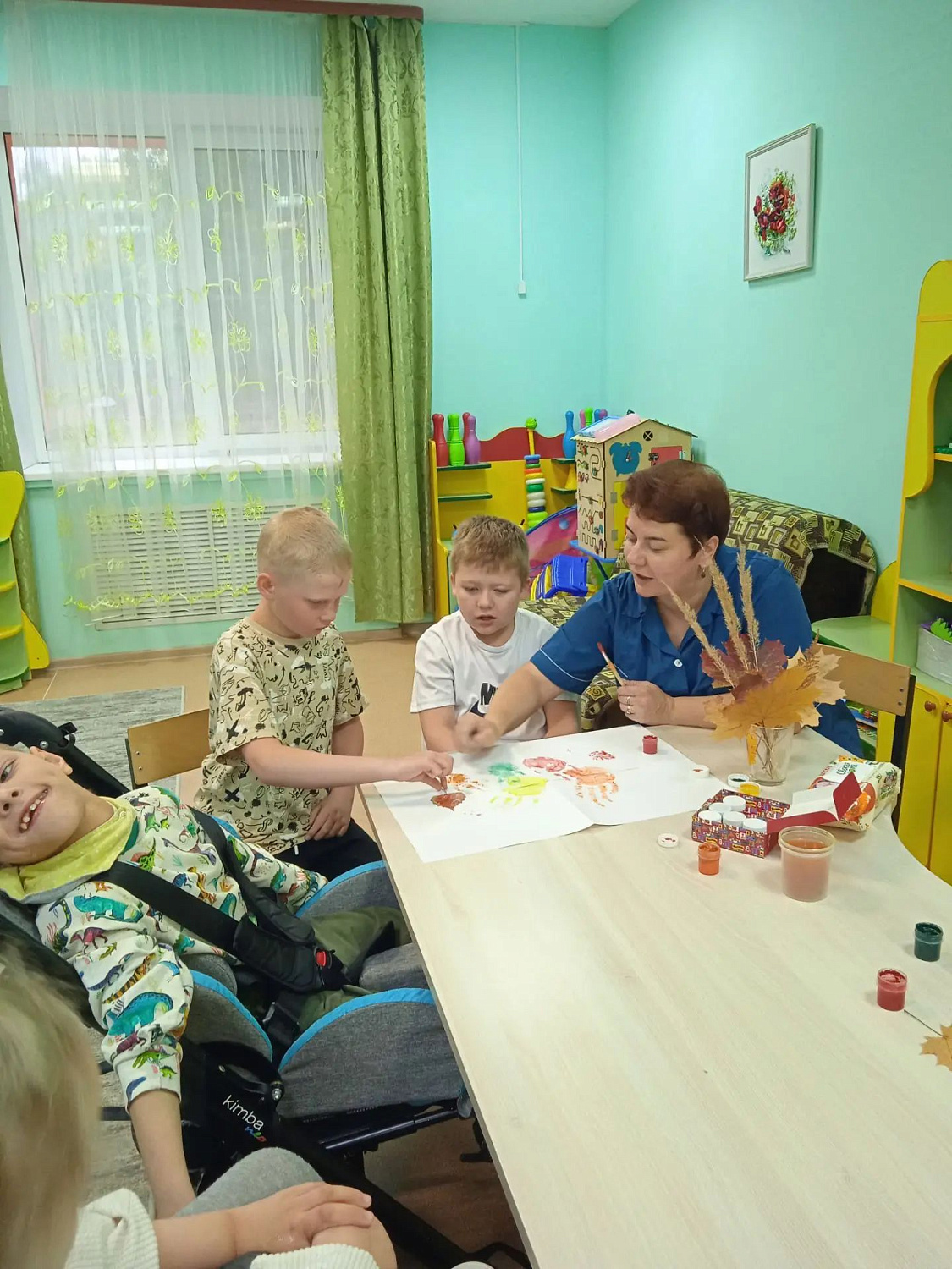 Наши яркие ладошки!
