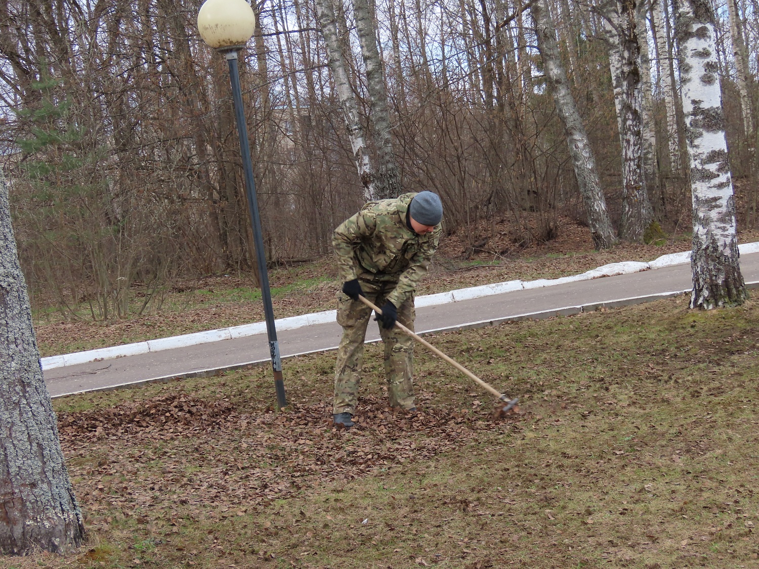 Субботник от УМВД