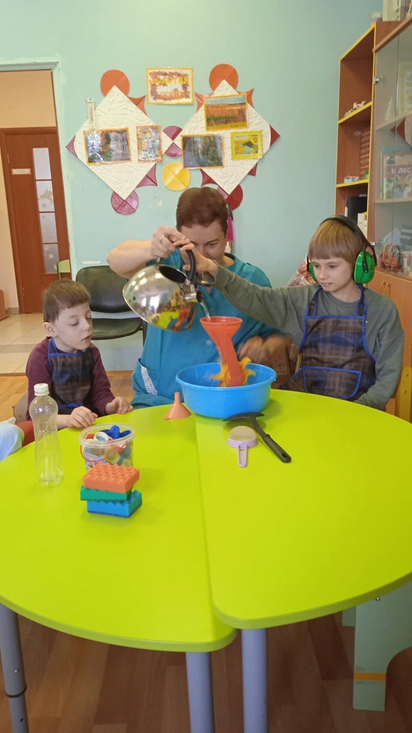 Занятие по акватерапии
