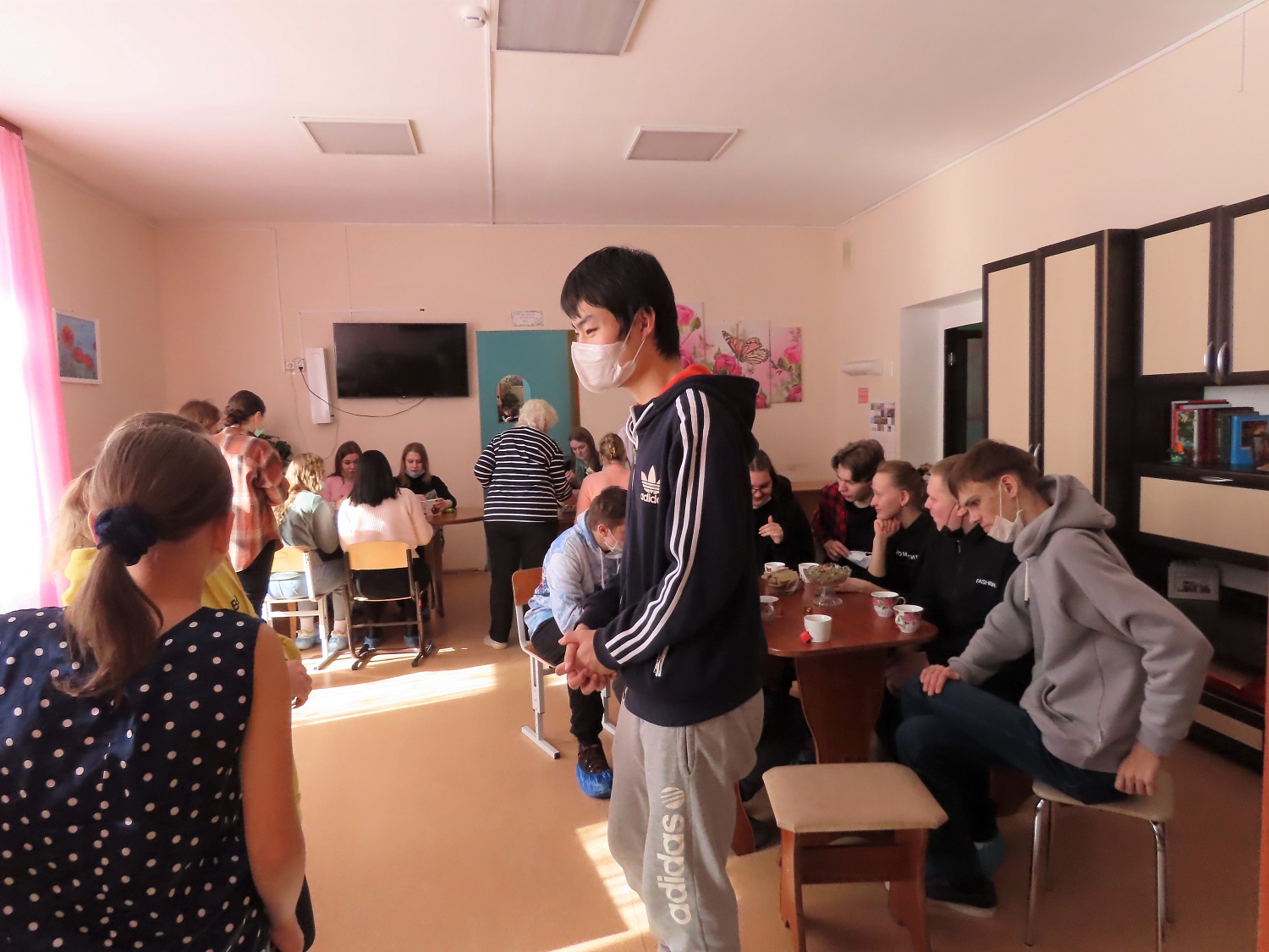 Студенты в гостях