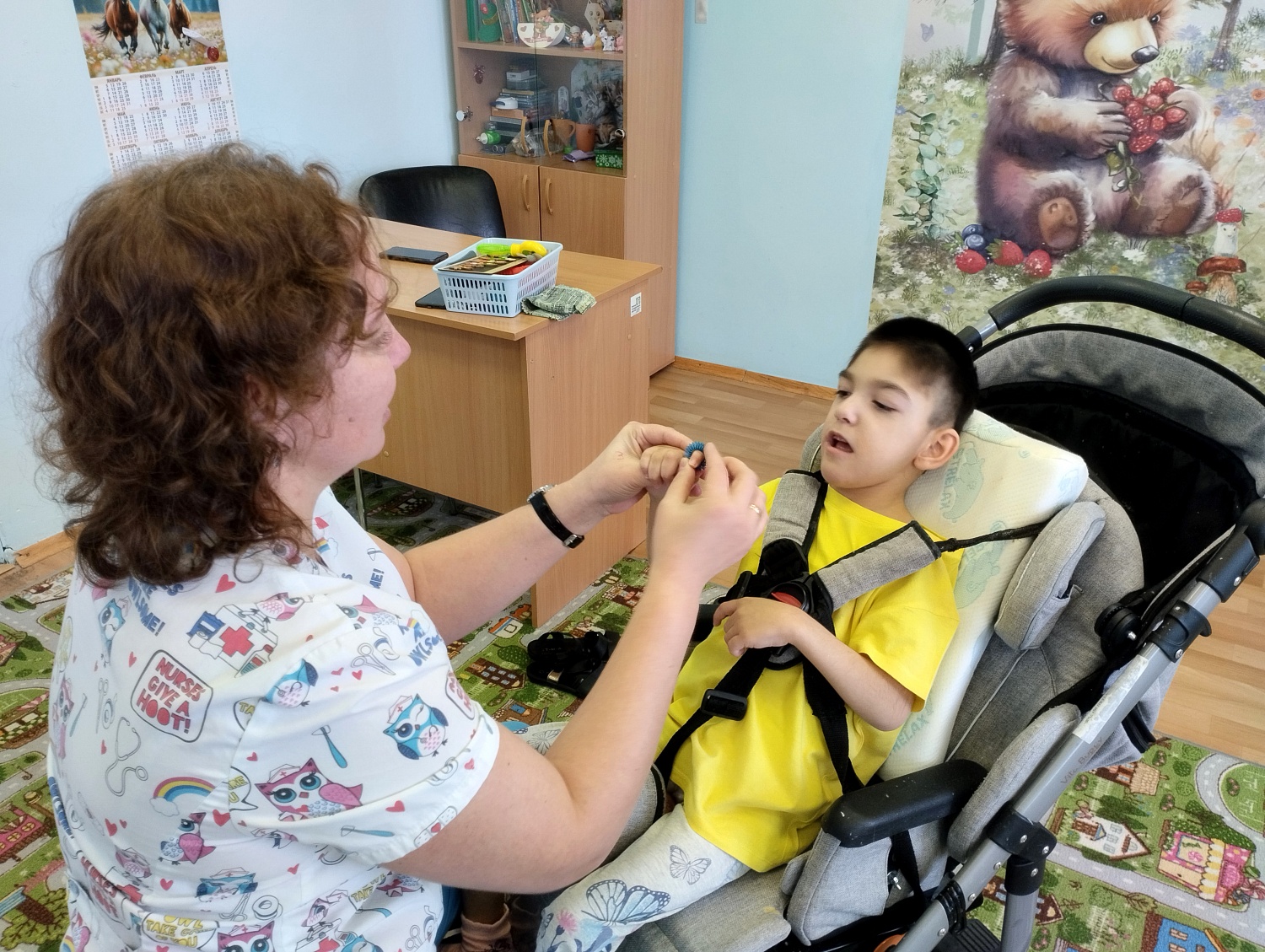 Занятия с дефектологом