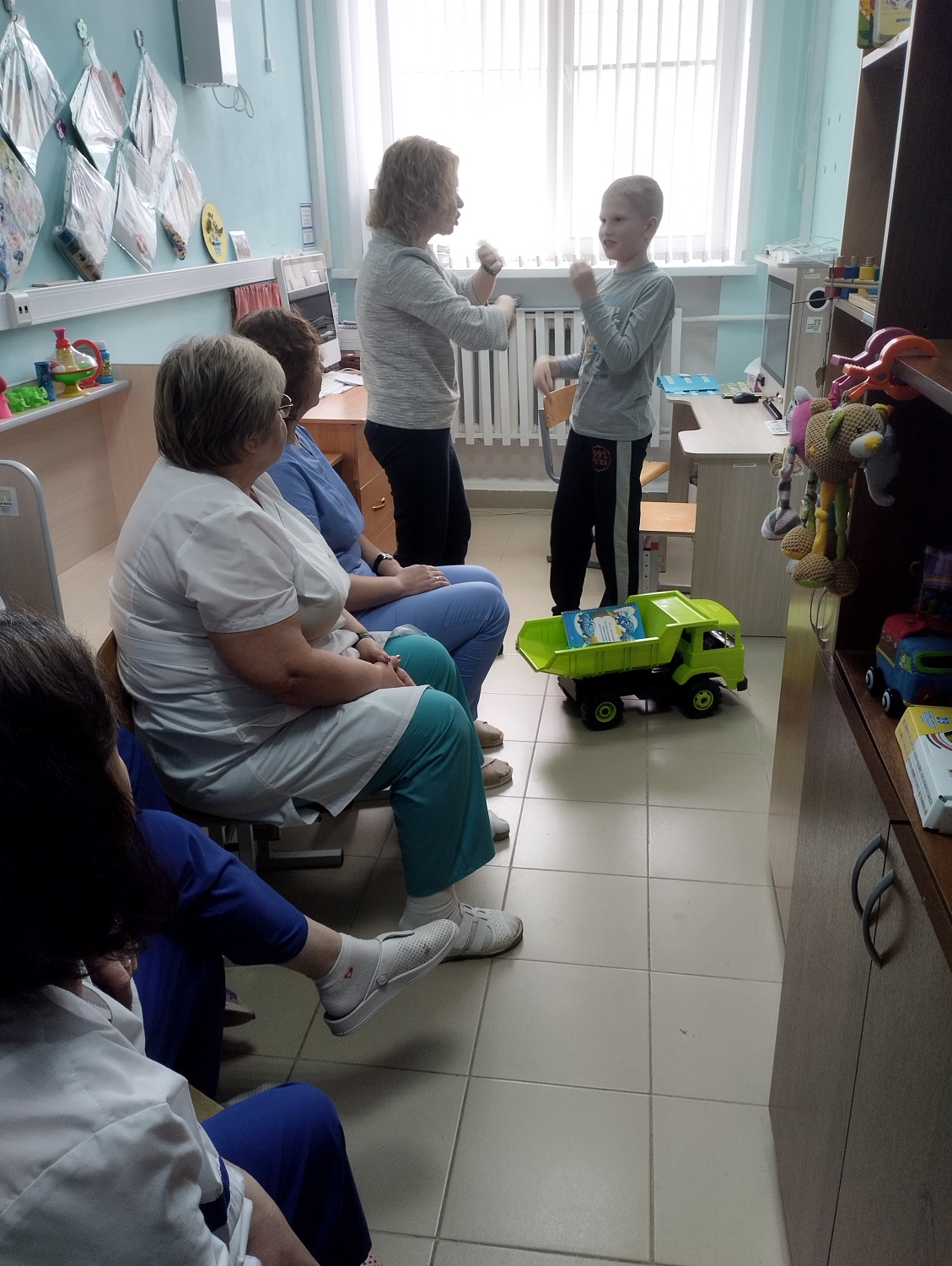 Открытое логопедическое занятие 