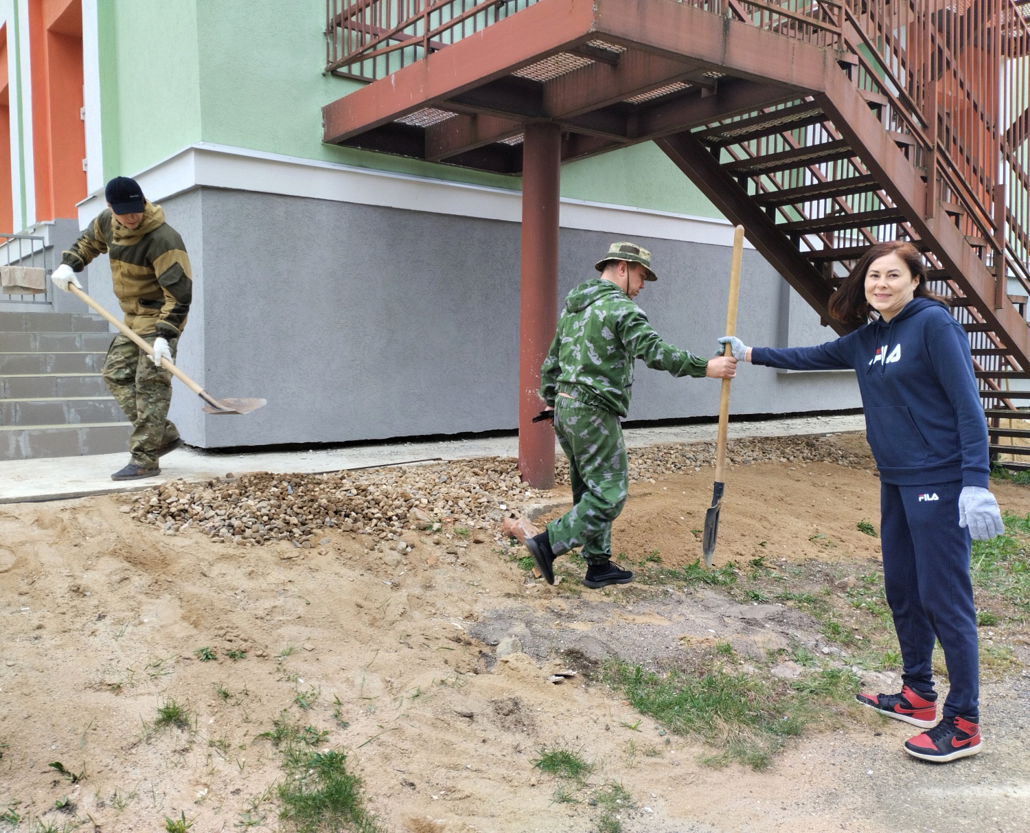 Субботник от УМВД