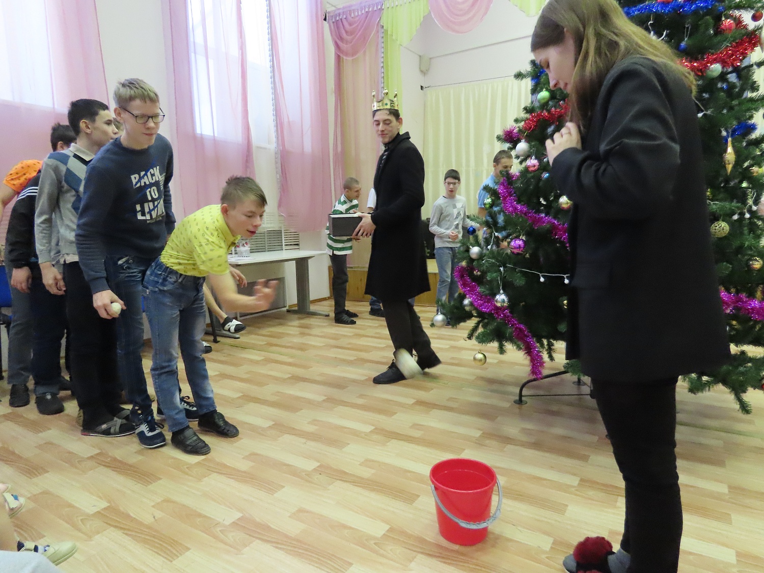 Новогодний праздник от студентов
