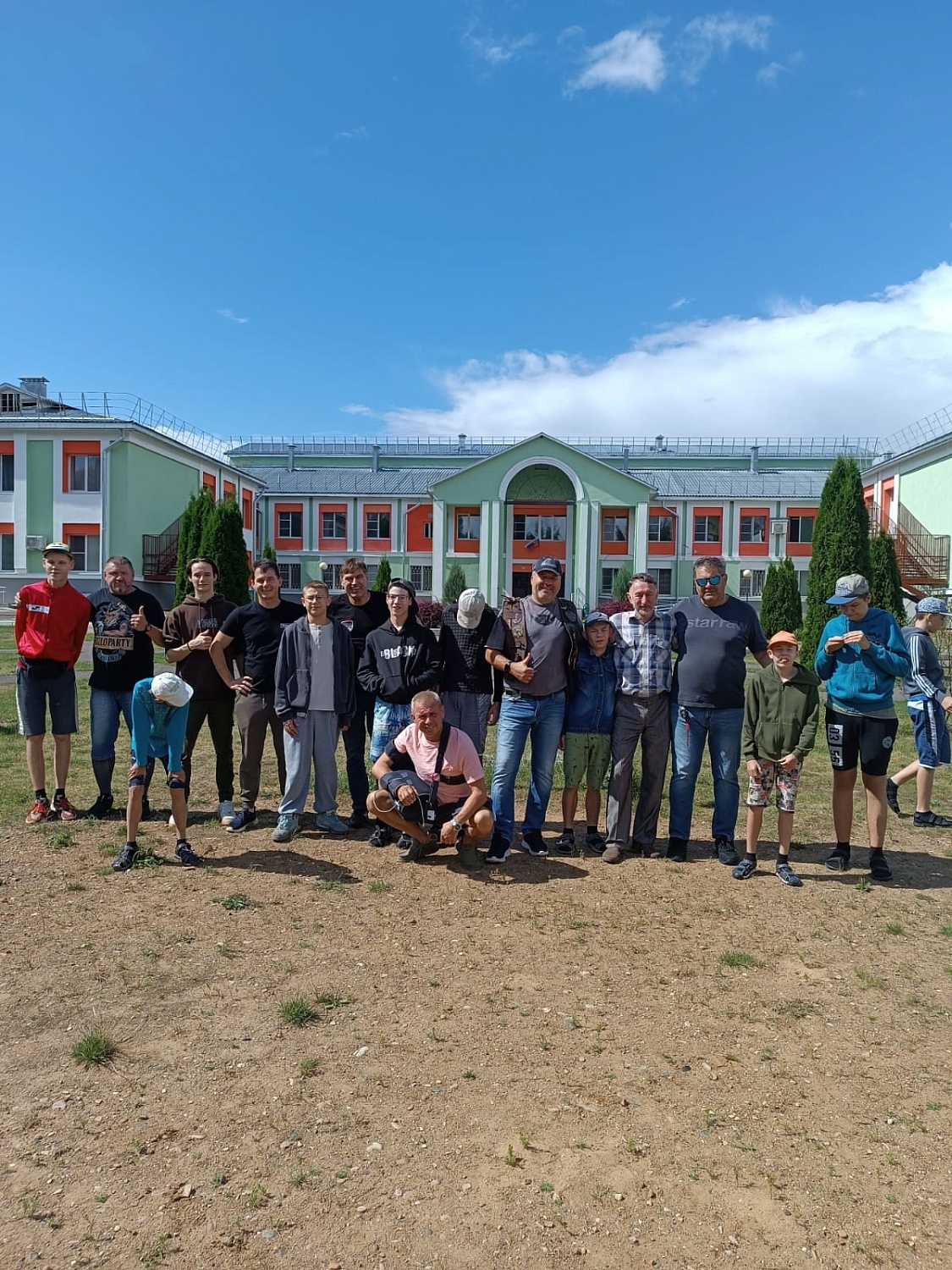 В гостях байкеры