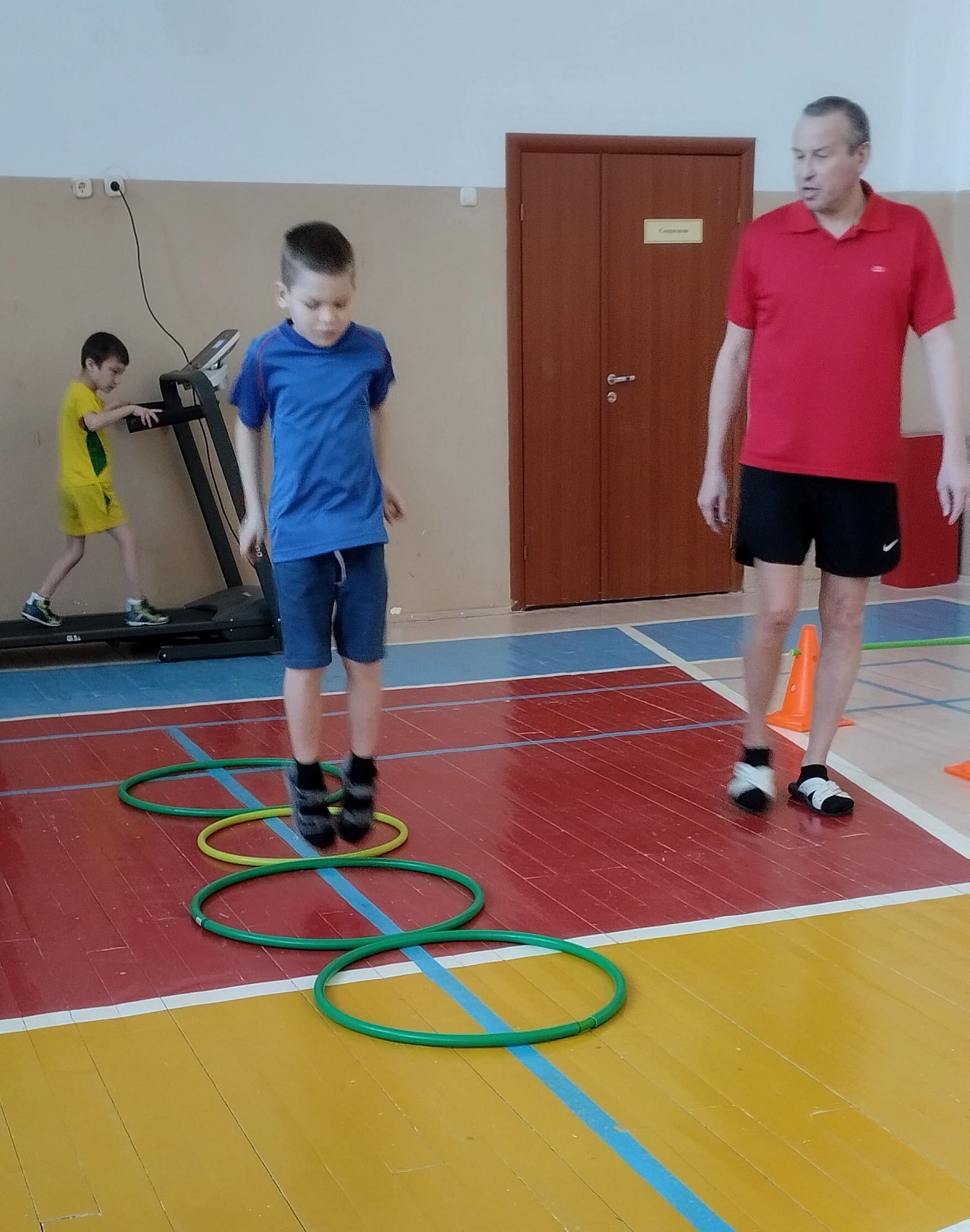 Урок физкультуры