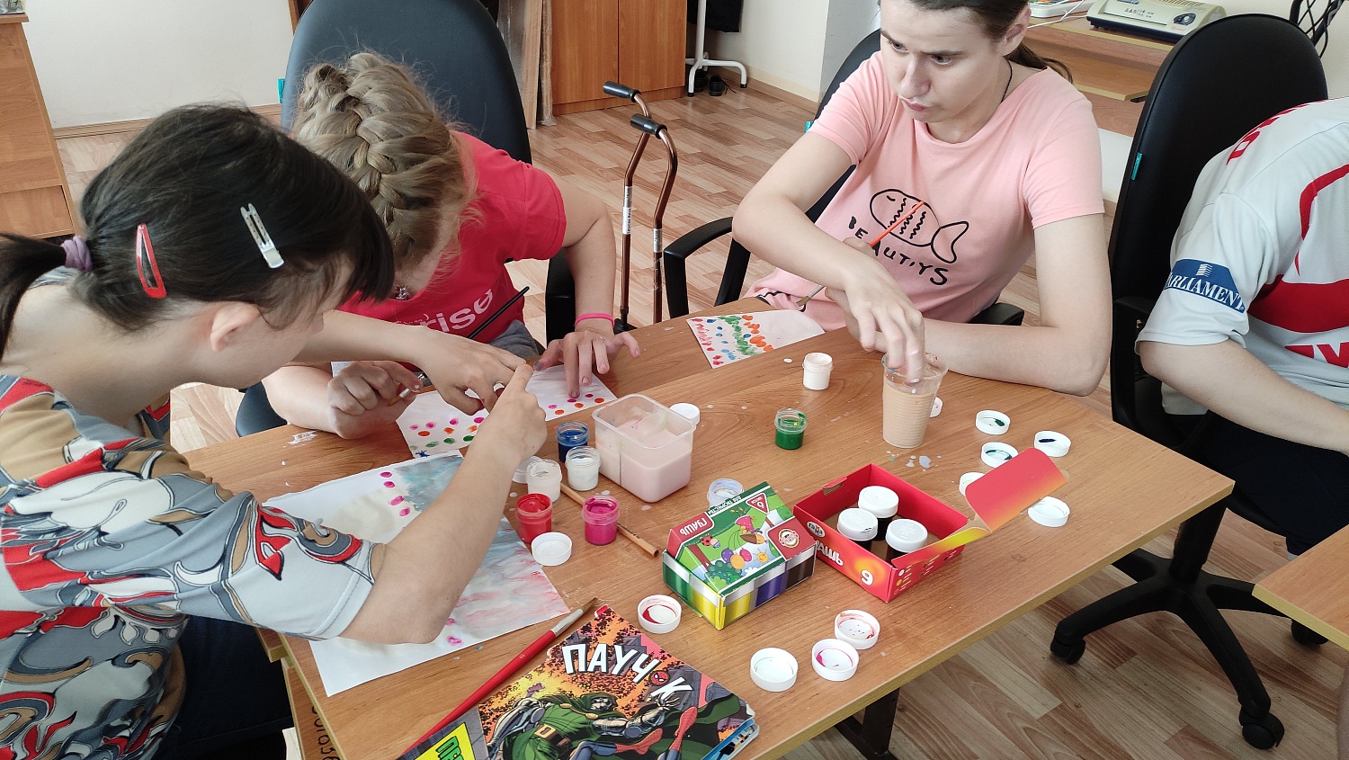 Творчество в прямом эфире