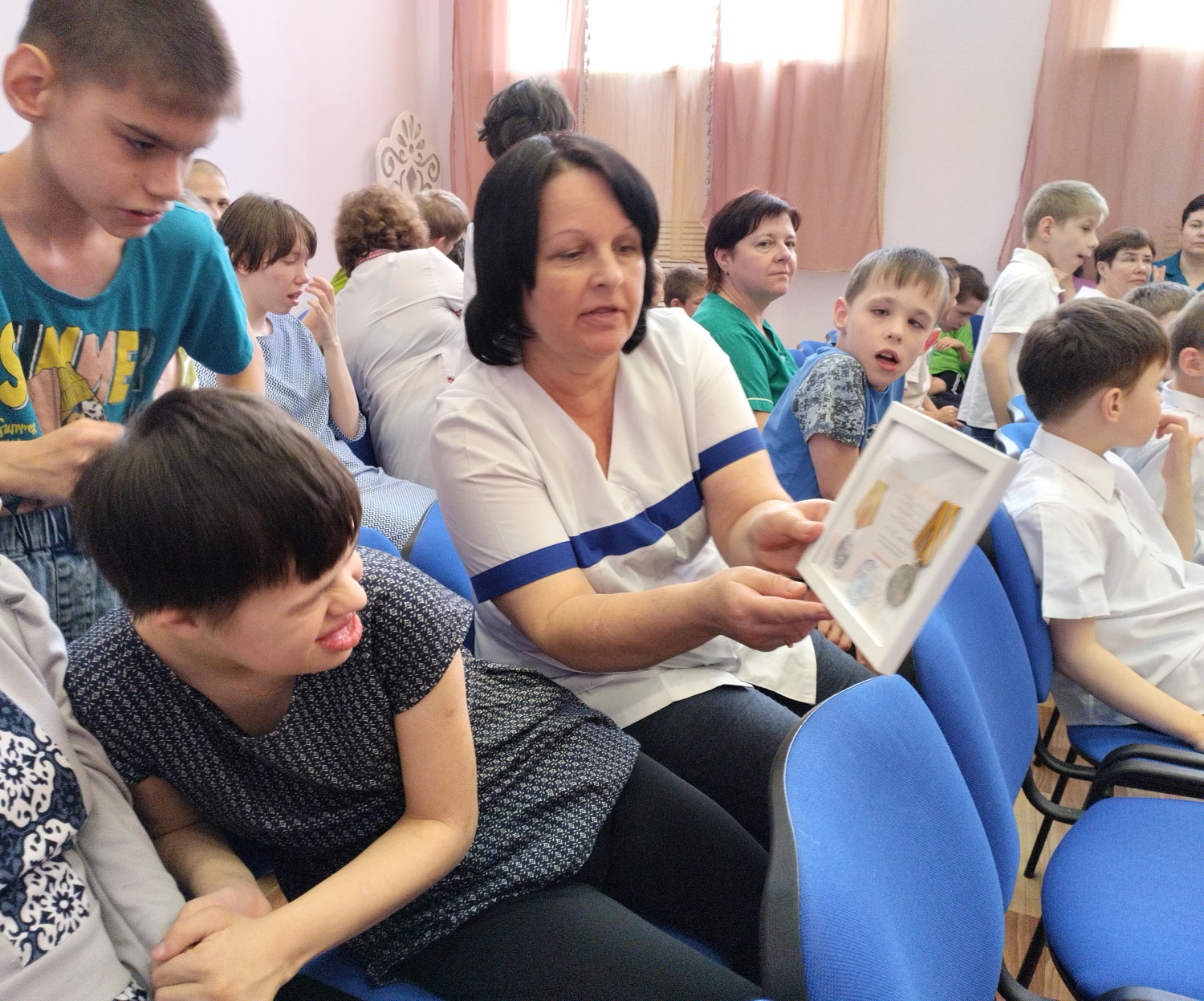 Встреча участника СВО