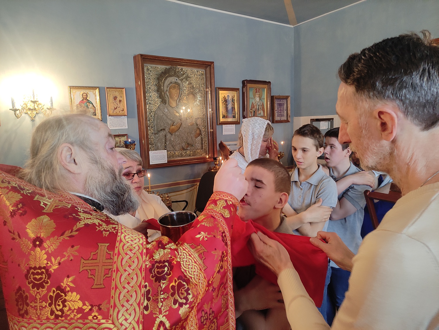 Пасхальная служба