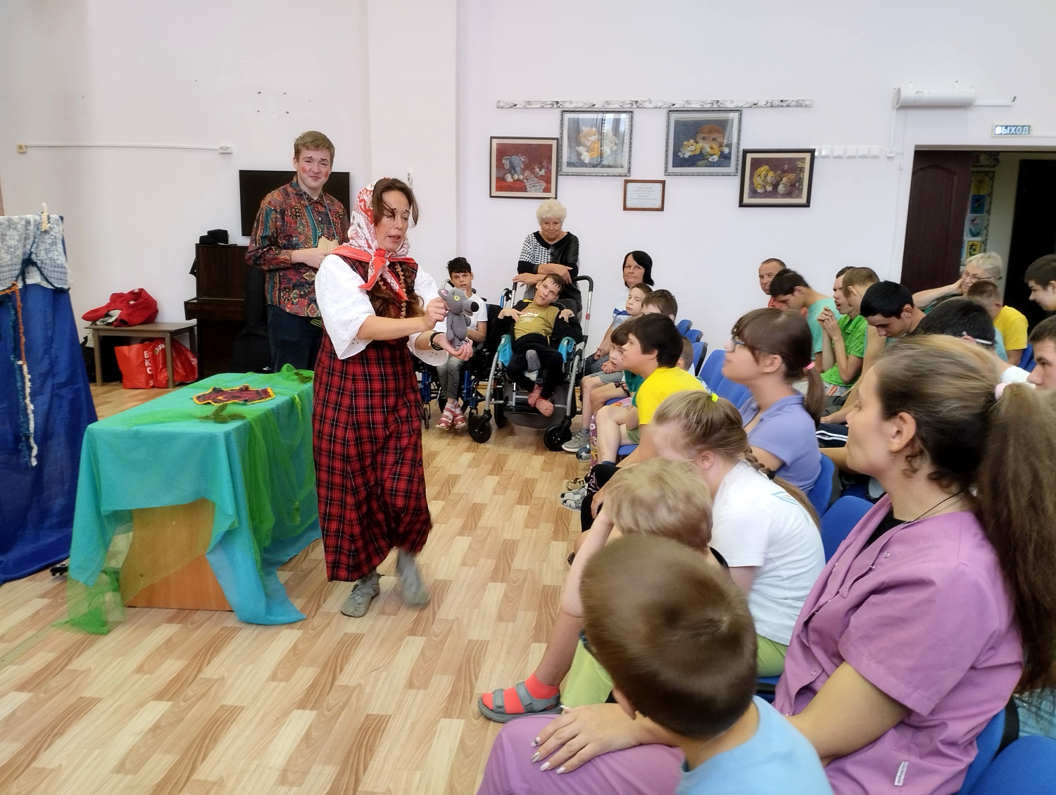 Гости-волонтёры