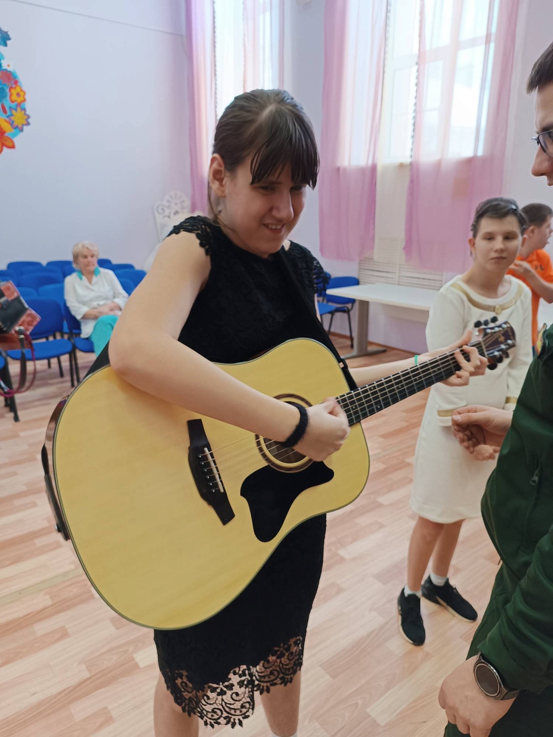 Курсанты в гостях у ребят