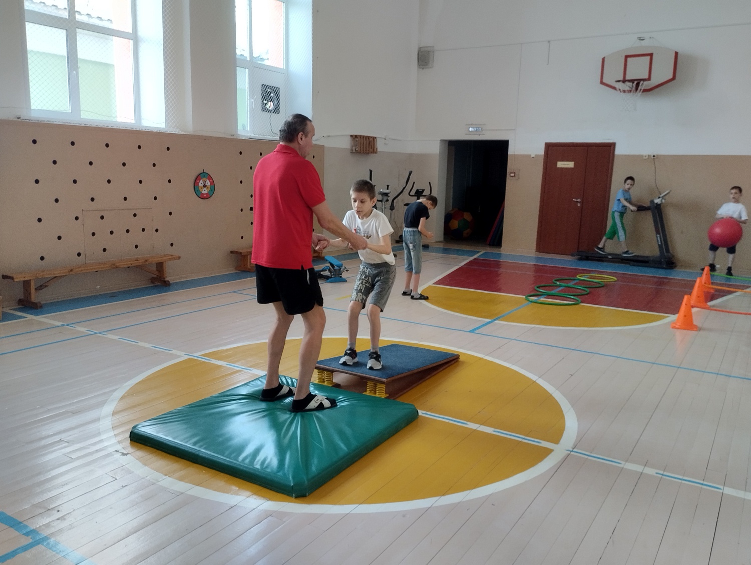 Урок физкультуры