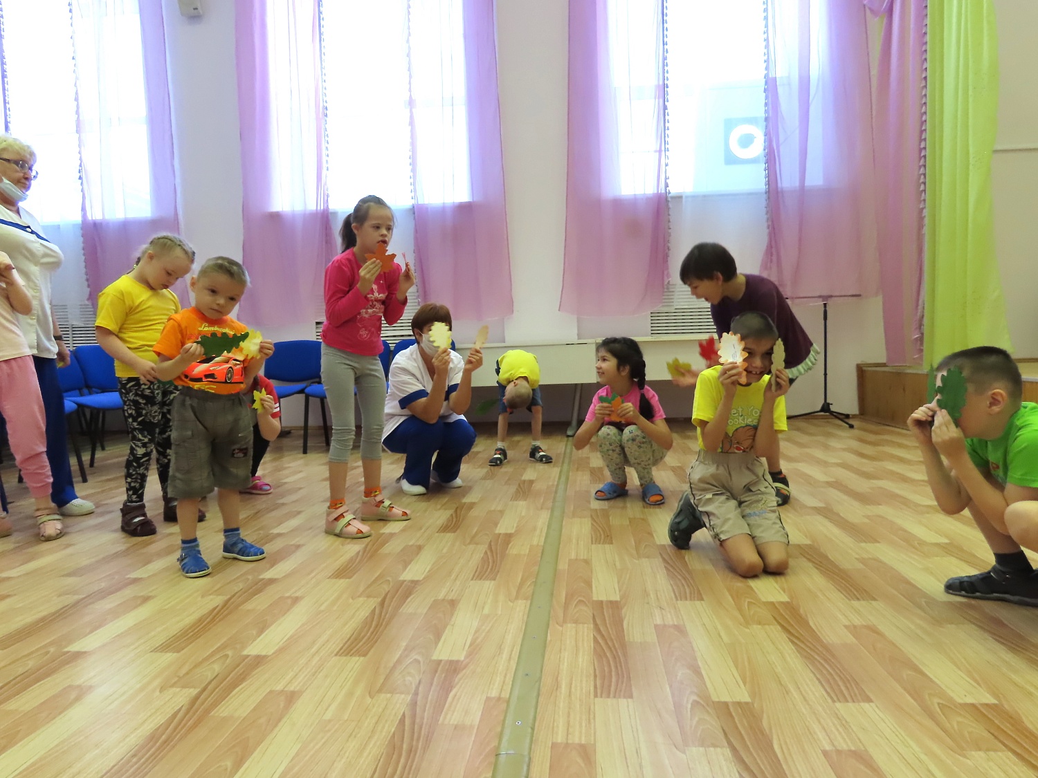 Малыши в гостях у Осени