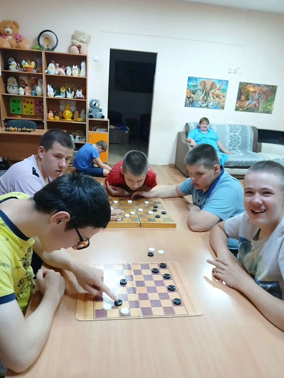 Турнир по шашкам