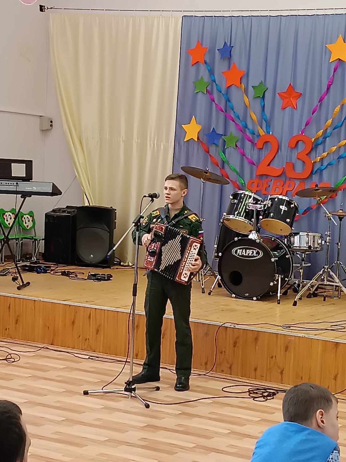 Курсанты в гостях у ребят