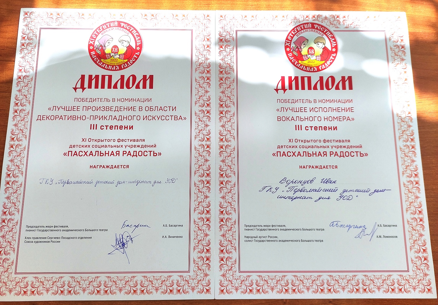 Фестиваль «Пасхальная радость»
