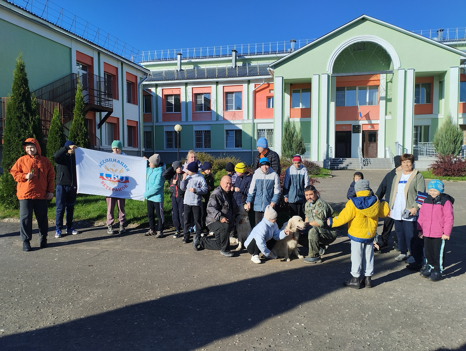 «Братство здесь»: канистерапия в нашем детском доме!