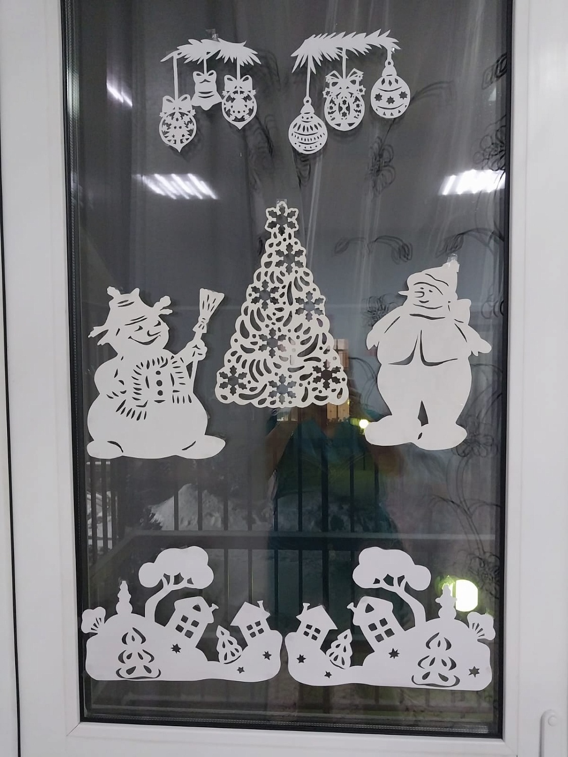 Новогодние окна