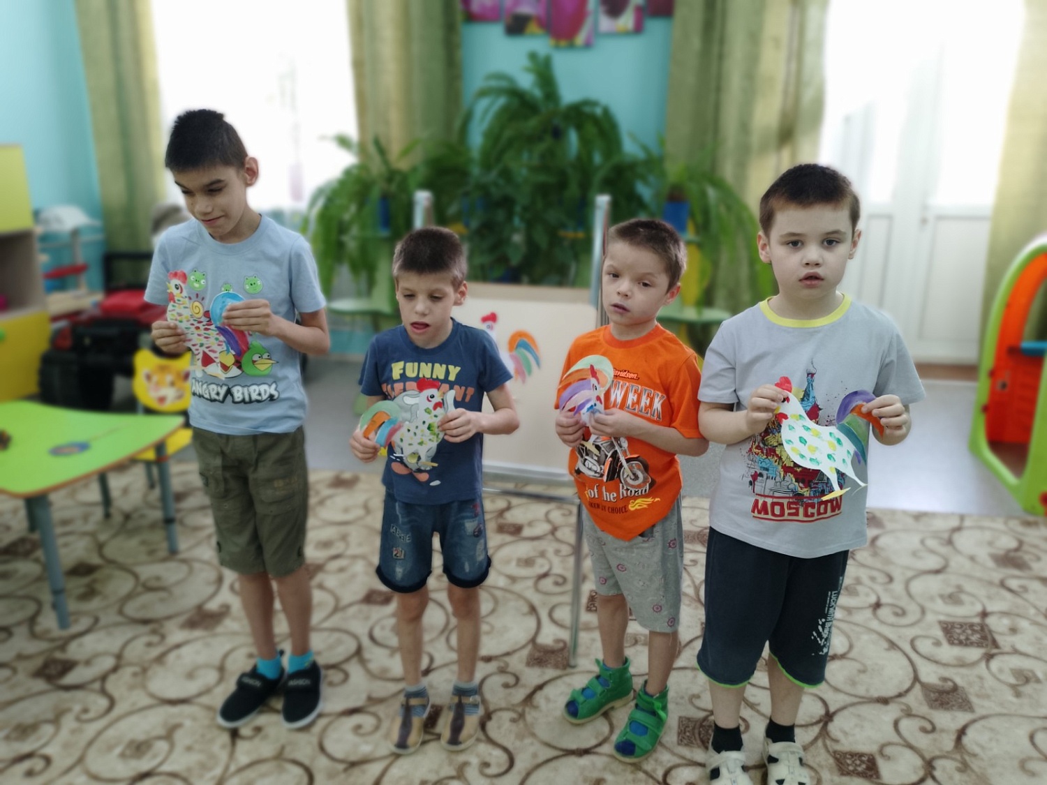 Занятие у малышей