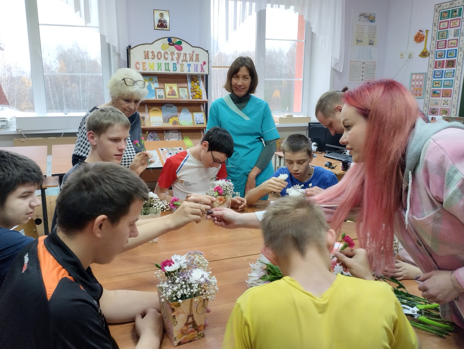 Цветочная мастерская