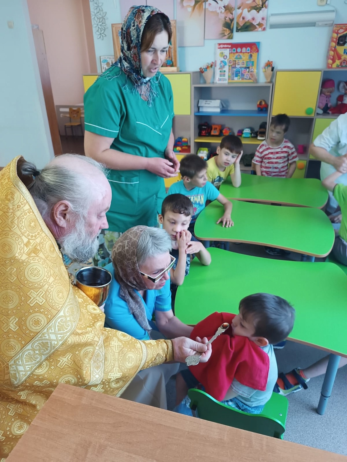 Причастие в младшей группе