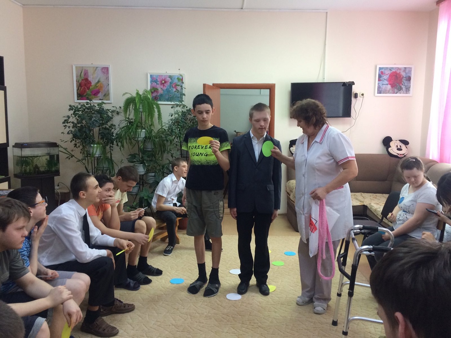 Поздравление от мальчиков