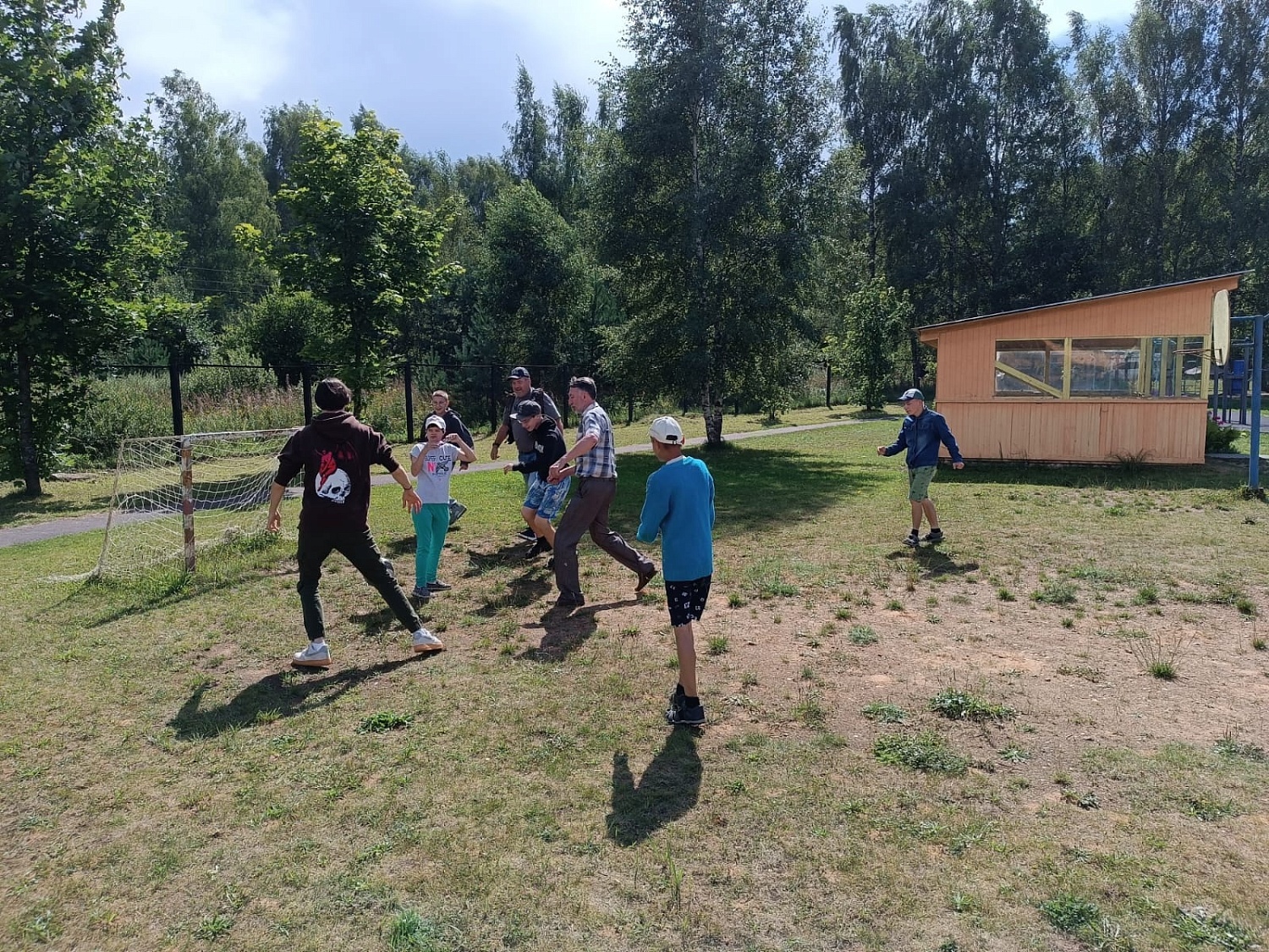 В гостях байкеры
