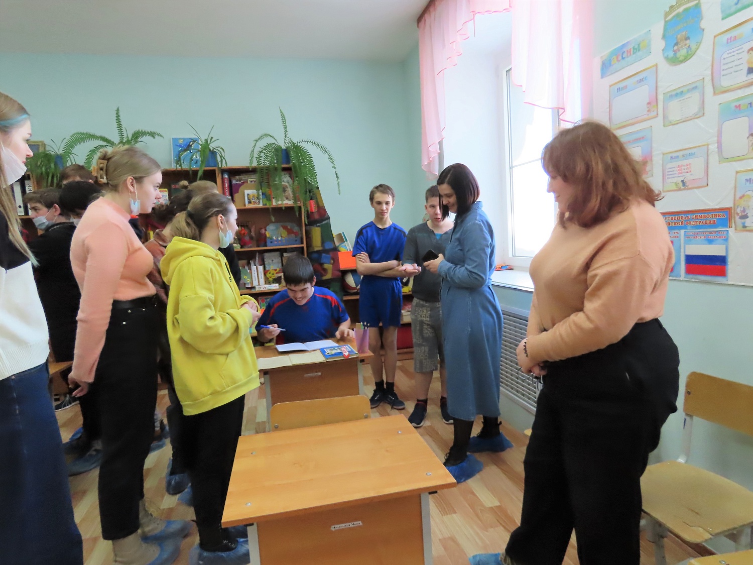 Студенты в гостях