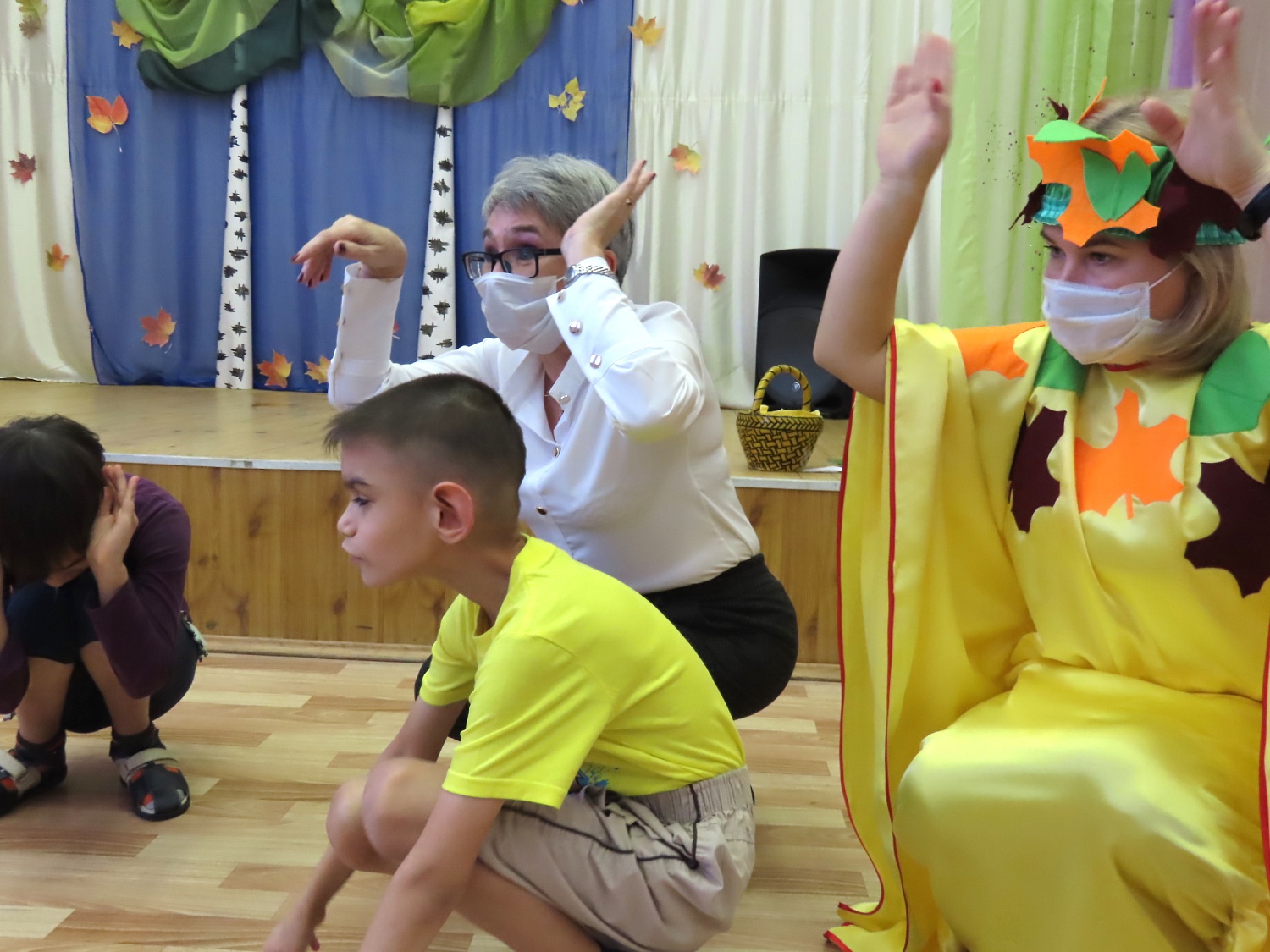 Малыши в гостях у Осени